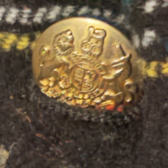 J Crew Blazer Classy Stewart Tartan Plaid Wool-Blend Schoolboy Sz 12 Jacket $258 - Picture 3 of 8